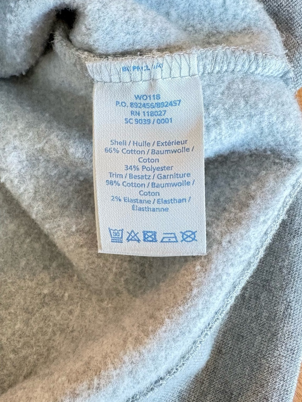 Boden Grey Sweatshirt with Bird Print - Picture 5 of 7